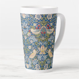 Bird Art Nouveau Design Latte Mok
