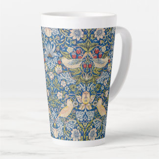 Bird Art Nouveau Design Latte Mok