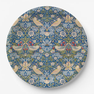Bird Art Nouveau Design Papieren Bordje
