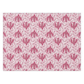 Bird Art Red White Tafelkleed (Voorkant (Horizontaal))