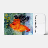 Bird Art Rooster Chicken Funny Case-Mate iPhone Case (Achterkant (horizontaal))