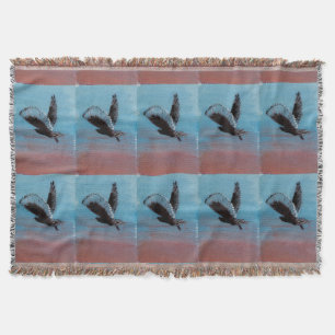 Bird Art Sunrise Owls Deken
