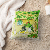 Bird Barber Kussen (Deken)