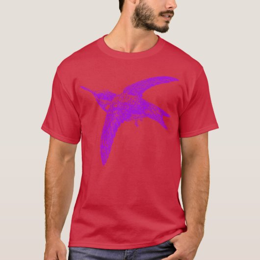 Bird Barn Swallow Bird meisje T-shirt (Voorkant)