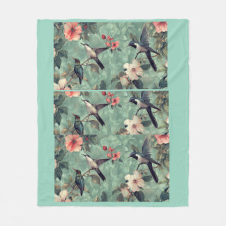 Bird Blanket Fleece Deken