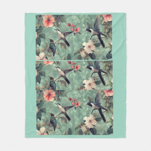 Bird Blanket Fleece Deken (Voorkant)