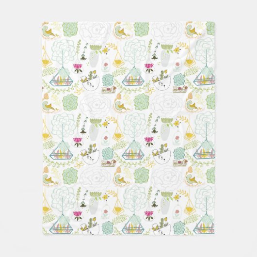 Bird Blanket Fleece Deken (Voorkant)