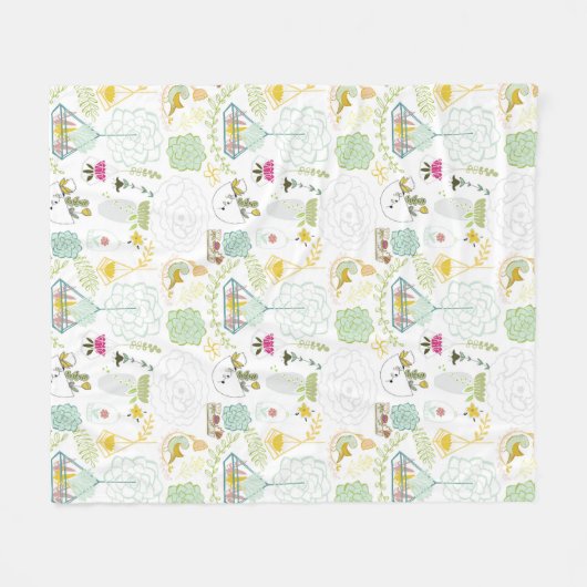 Bird Blanket Fleece Deken (Voorkant (Horizontaal))