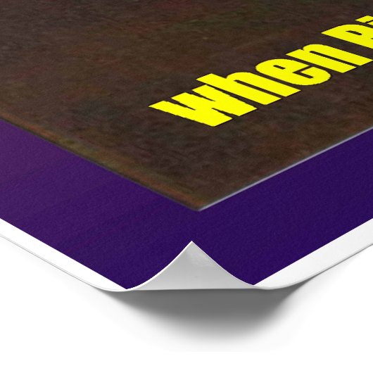 Bird Blew Poster (Hoek)