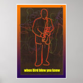 Bird Blew Poster (Voorkant)