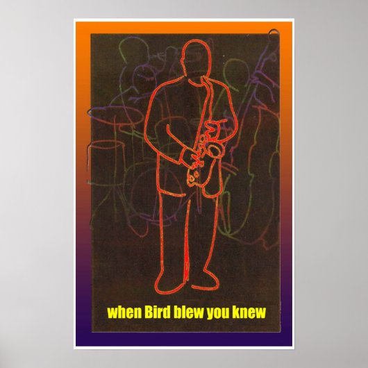 Bird Blew Poster (Voorkant)