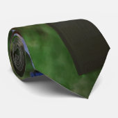 Bird - Blue Jay - Waiting for the mail Stropdas (Opgerold)