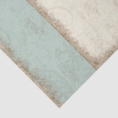 Bird Blue Yellow French Elegant Decoupage Tissuepapier (Detail)