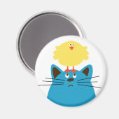 Bird Brain Magneet (Voorkant / Achterkant)