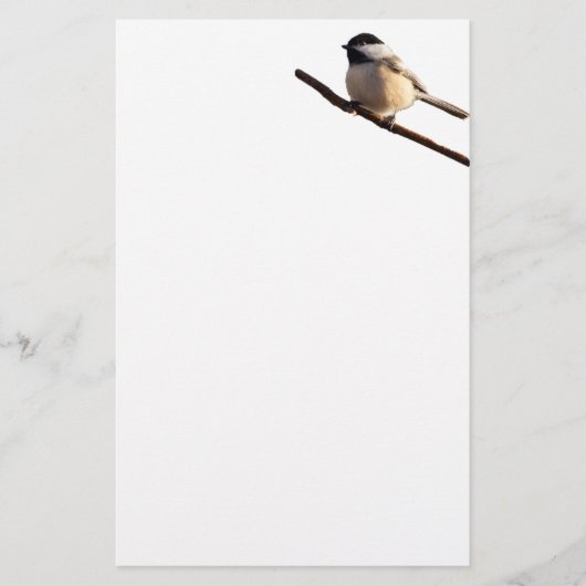Bird Briefpapier Chickadee (Voorkant)