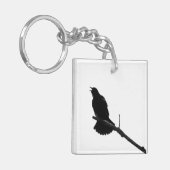 Bird Call Silhouette Sleutelhanger (Voorkant Links)