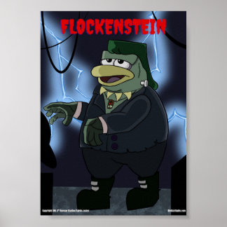 Bird Call x Klassieke Monsters Poster