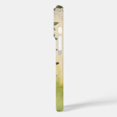  Bird Cherry Tree Monogram iPhone Case-Mate iPhone Case (Achterkant / Links)