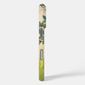  Bird Cherry Tree Monogram iPhone Case-Mate iPhone Case (Achterkant / Rechts)