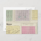Bird City, Eustis, Voltair, Wano, Kansas Briefkaart (Voorkant / Achterkant)