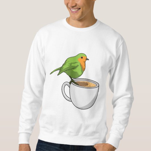 Bird Coffee Cup Trui (Voorkant)