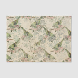 Bird Decoupage Ephemera Tissuepapier