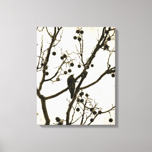 Bird Digital Art Canvas Afdruk (Voorkant)