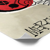 Bird & Diz  jazzillustratie Poster (Hoek)