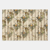 Bird Ephemera Decoupage Wrapping Paper (Voorkant 3)
