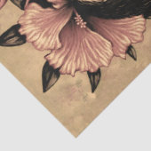 Bird Ephemera Floral  Weefselpapier Tissuepapier (Detail)