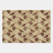 Bird Ephemera Wrapping Paper Sheet (Voorkant 3)
