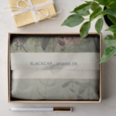 Bird Floral Ephemera Decoupage  Warbler Tissuepapier (Geschenk)