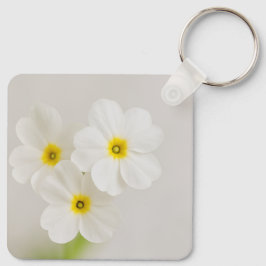 Bird & Flower Nature Keychain