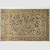 Bird & Forest Tapestry Decoupage Paper