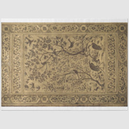 Bird & Forest Tapestry Decoupage Paper Tissuepapier