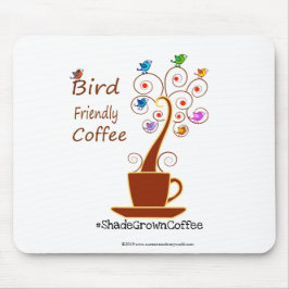 Bird Friendly Coffee Muismat