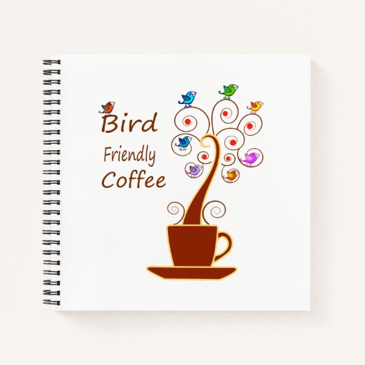 Bird Friendly Coffee Notitieboek (Voorkant)