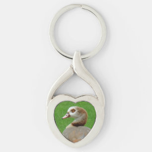 Bird Heart Keychain