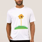 Bird House Mannen Actief T-shirt (Voorkant)