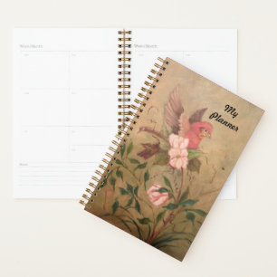 Bird in the Flowers Planner