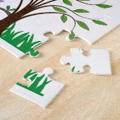 Bird Jigzaag Puzzle Legpuzzel (Zijkant)