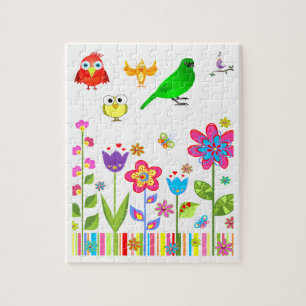 Bird Jigzaag Puzzle Legpuzzel
