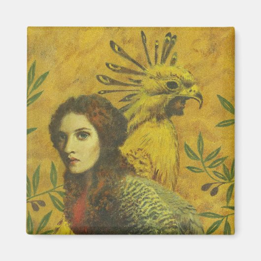 Bird Lady Magnet (Devant)