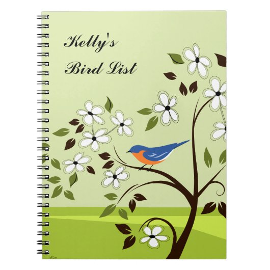Bird List Journal Notitieboek (Voorkant)