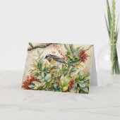 Bird Lover Art Whimsical Note Kaart (Voorkant)