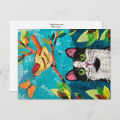 Bird Lover Briefkaart (Voorkant / Achterkant)