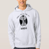 Bird Lover Gift for Bird Watchers Easy Distraction Hoodie (Voorkant)