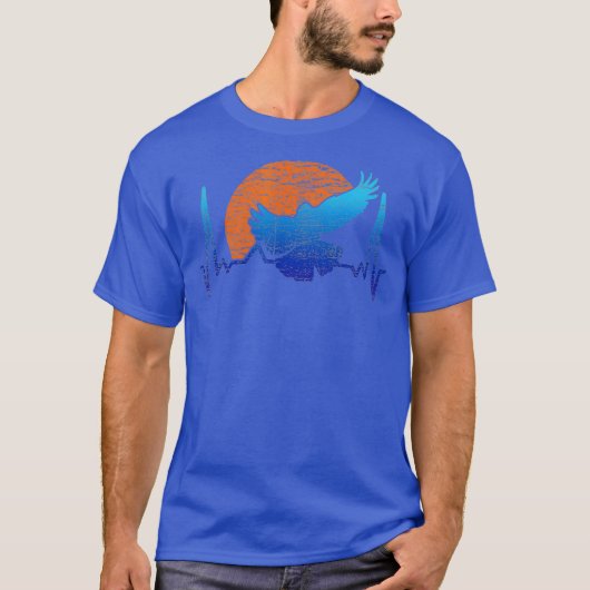 Bird Lover Pigeon T-shirt (Voorkant)