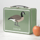Bird Lovers Canada Geese Illustration Personalized (In situ)