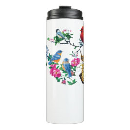 Bird Lovers Water Travel Mug Thermosbeker